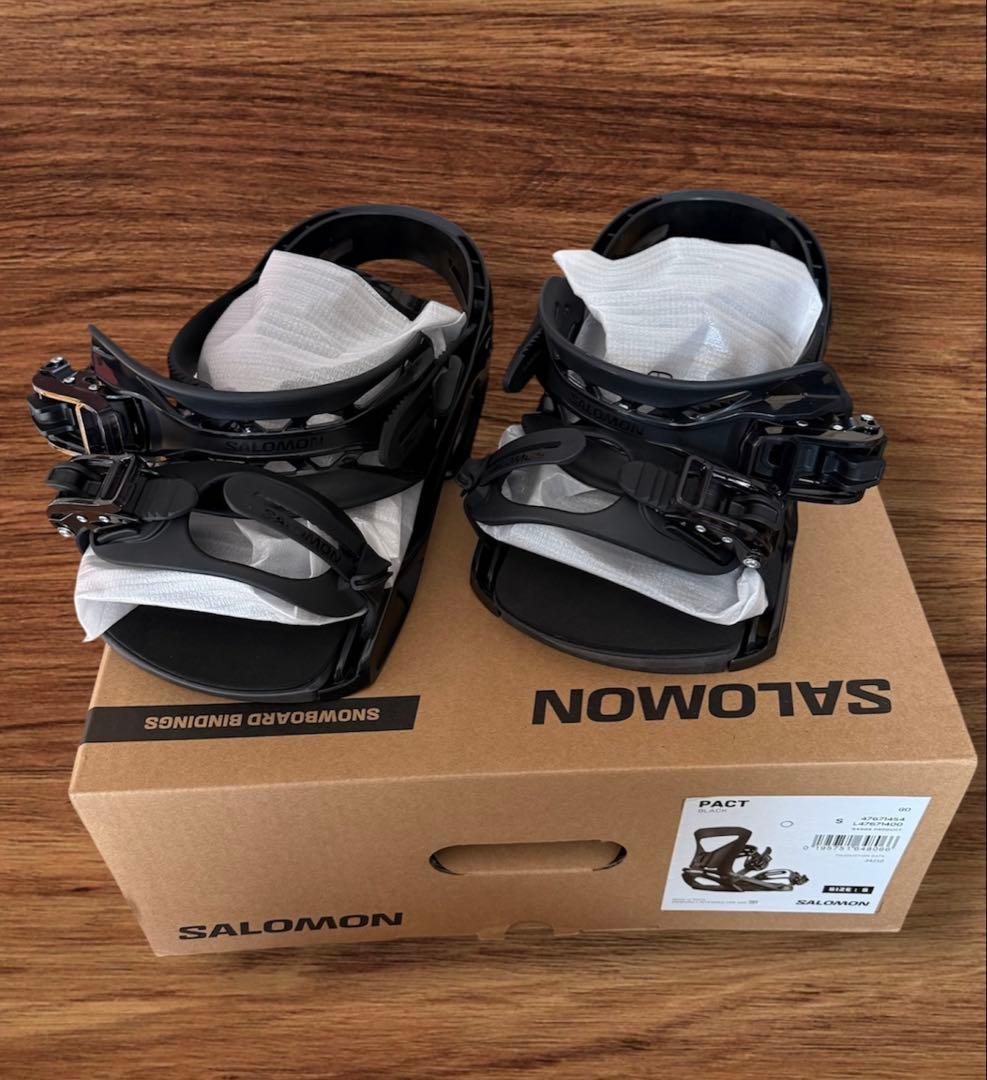 新品 SALOMON PACT スノーボードビンディング S サロモン(SALOMON) スノーボード ビンディング パクト PACT 【国内正規
