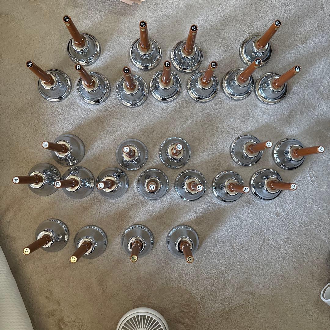 ミュージックベル27個セット 内田洋行