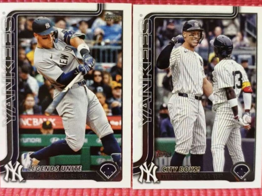 ヤンキース ジャッジ他 2枚セット Topps MLB - メルカリ