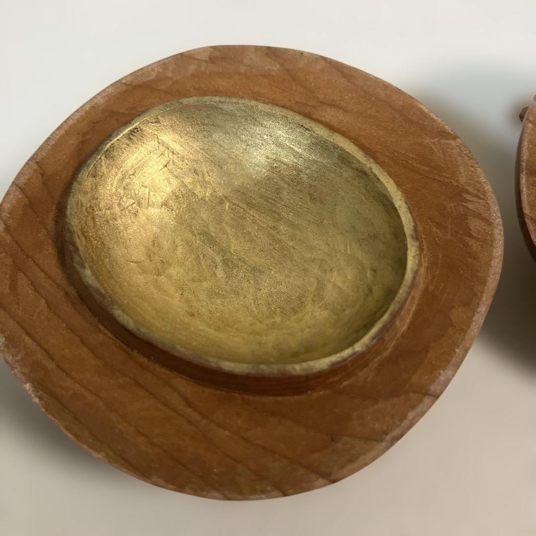 茶道具 一位木彫 香合 礼之作 共箱 - メルカリ