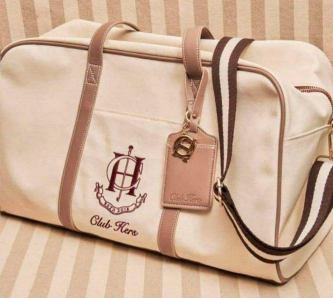 herlipto ClubHers 2点セット バッグポーチ ノベルティ