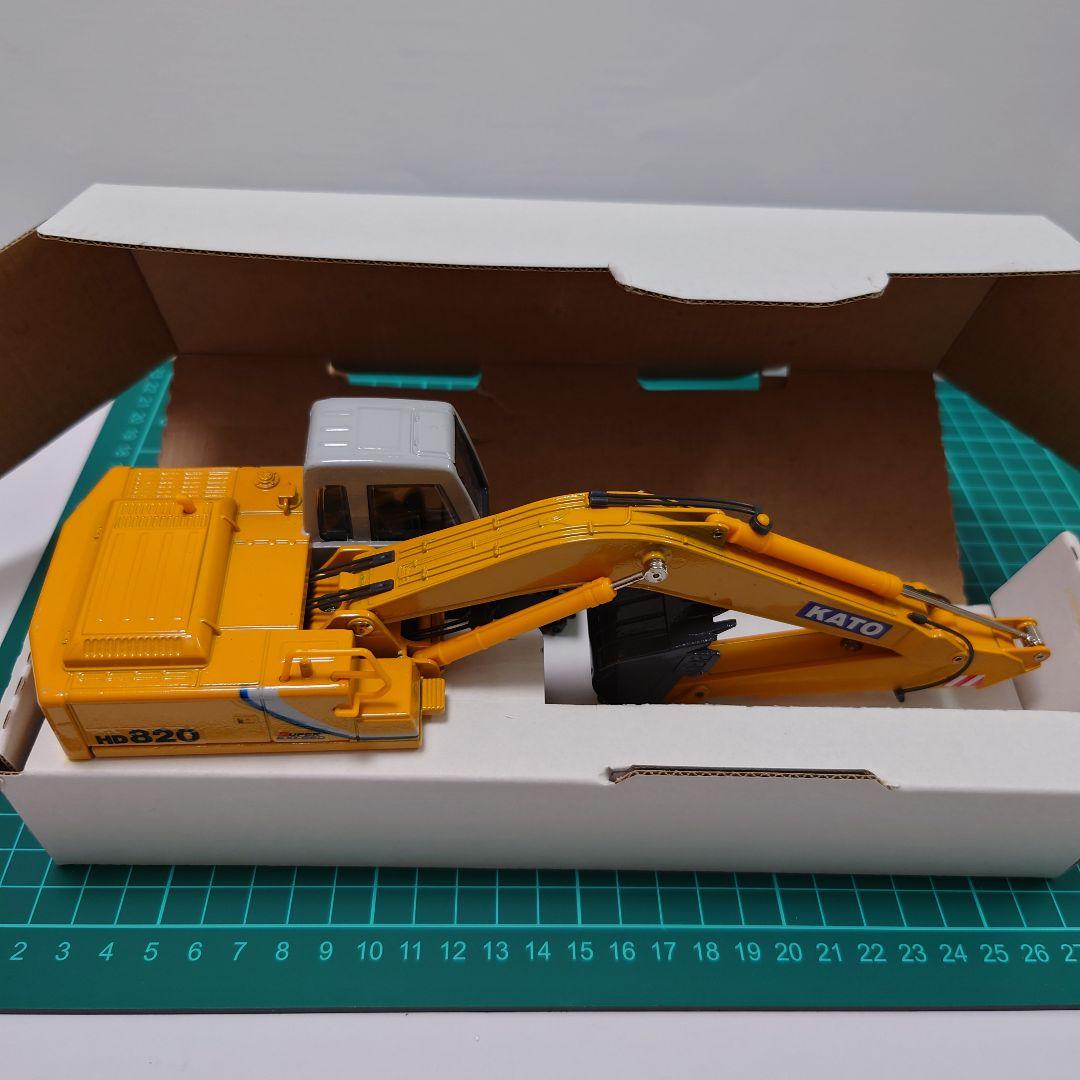 加藤 ショベルカー 建機 レトロ ミニチュア パワーショベル Toy Car