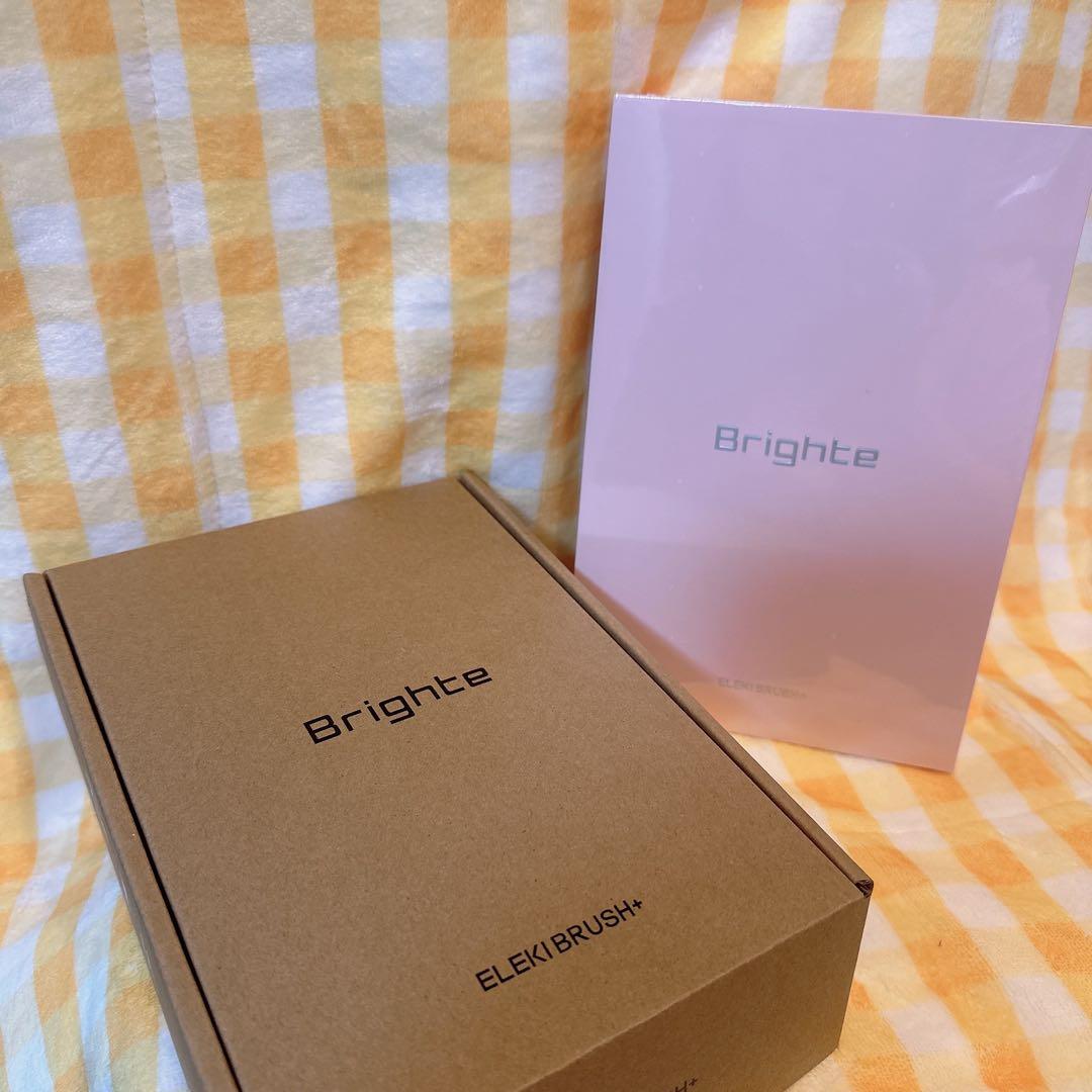 【新品未開封】 ブライト　エレキブラシプラス　ピンク　　合計4点セット