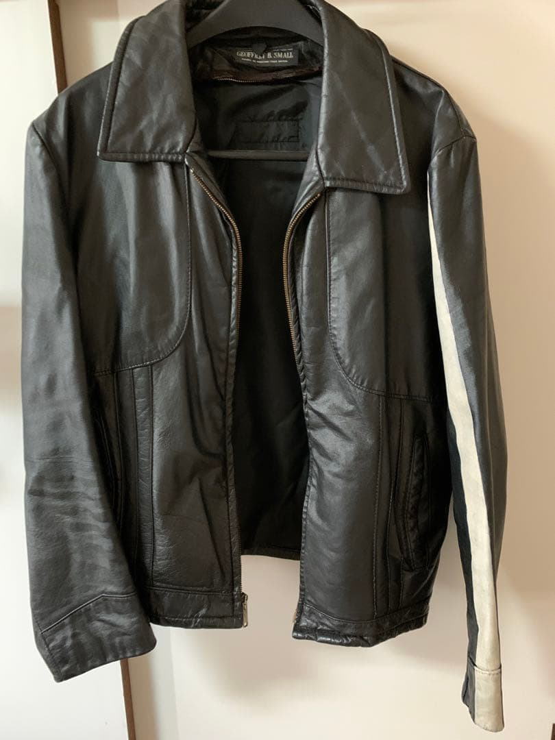 【ジェフリービースモール】ライダースレザージャケット　超希少品