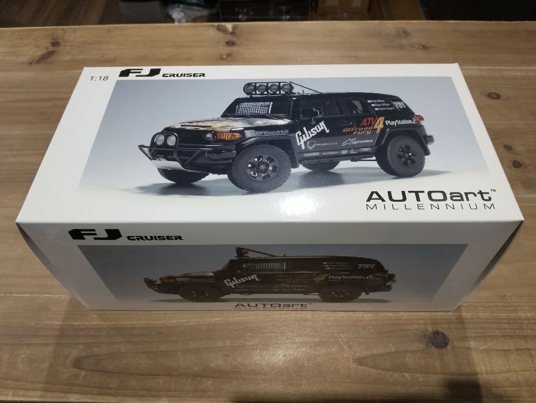 1/18 オートアート　トヨタ　FJクルーザー　ミニカー　ブラック　PS　ソニー Amazon | お得な4色コンプリートセット 1/36 トヨタ FJクルーザー