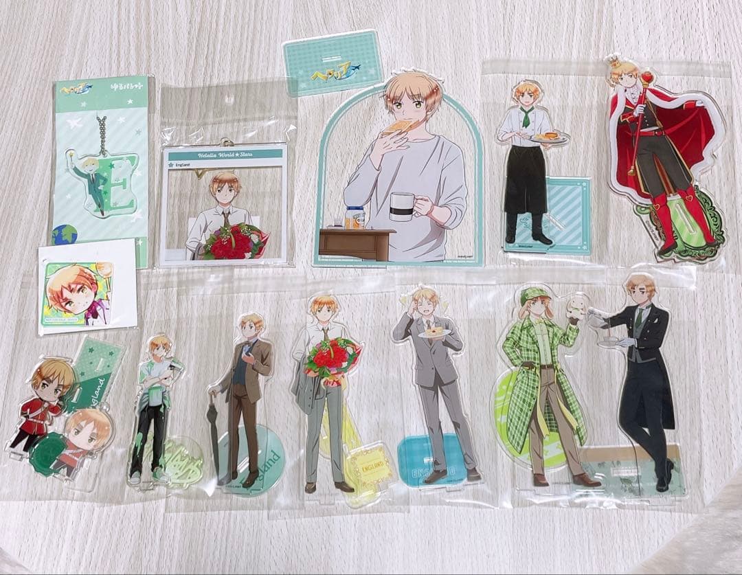 ヘタリア イギリス アクリルスタンド 14点セット