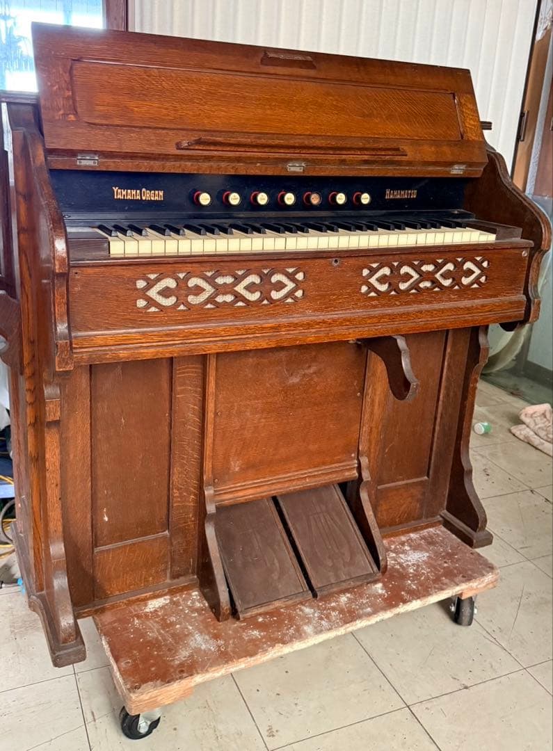 明治・大正YAMAHA オルガン 足踏みリードオルガン 浜松製 ヴィンテージ