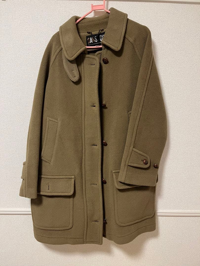 DAKS ロングコート　ビンテージ　オリーブ