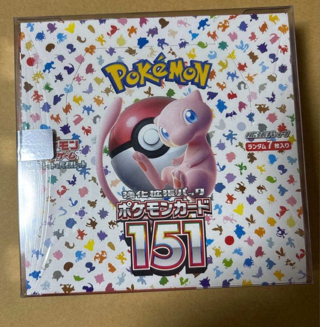 や*ー様 ポケモンカード151 未開封/シュリンク付