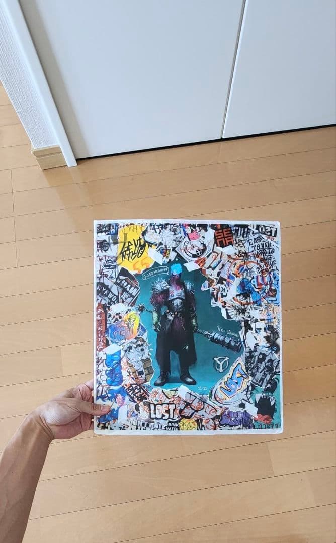 作品 Cyberpunk dude 脳の死 虫の血 雲チ紀。