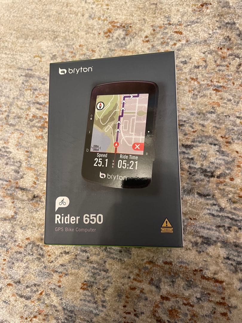 Bryton Rider 650 ブライトン　サイクルコンピューター