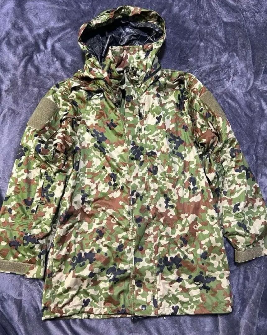 戦人senjin雨衣　レインウェア　サバゲー　自衛隊　戦闘服　迷彩　Mサイズ