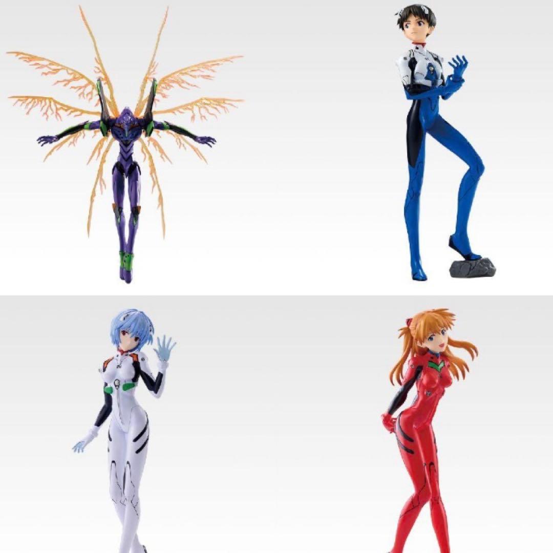 一番くじ　エヴァンゲリオン　フィギュア　A賞 B賞 C賞 D賞 セット　コンプ