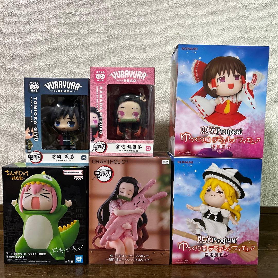 プライズフィギュア　まとめ売り　6点