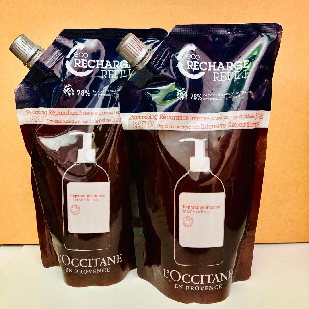 2本セット ロクシタン インテンシヴリペア シャンプー レフィル 500ml インテンシヴリペア シャンプー（レフィル） 500mL｜ヘアケア