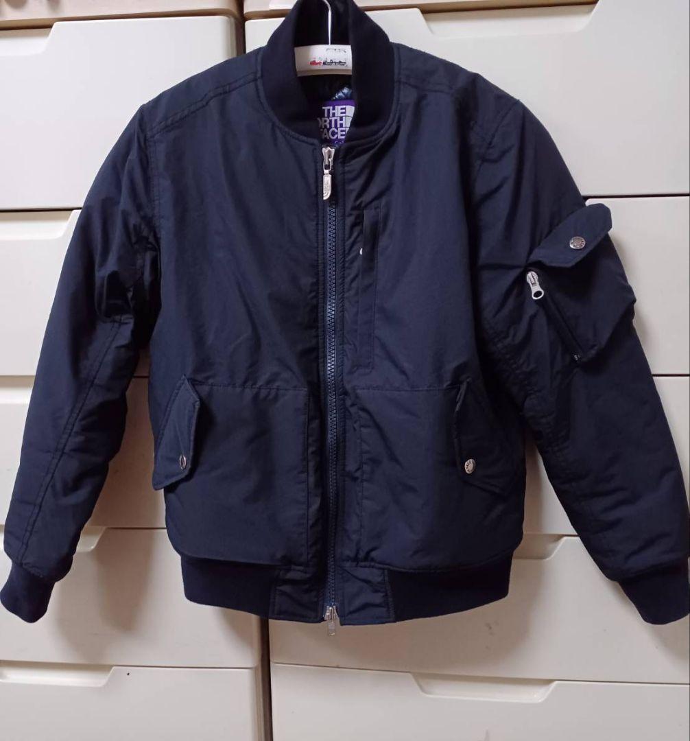 ノースフェイス　パープルレーベル　ジャケット　ブルゾン　MA-1　WS　ネイビー ノースフェイス パープルレーベル ジャケット ブルゾン MA-1 WS