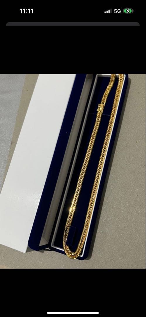 最終早い者勝ち‼️」喜平ネックレス　45or 50㎝ K18 6面カットダブル 9g 45cm レディース メンズ ネックレス 品番