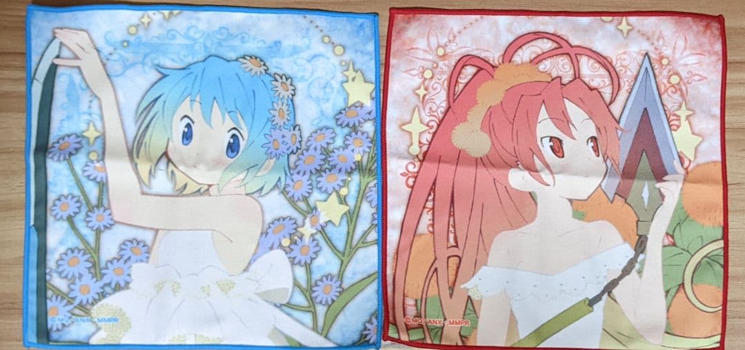 魔法少女まどか☆マギカ さやか 杏子 マイクロファイバータオル - メルカリ