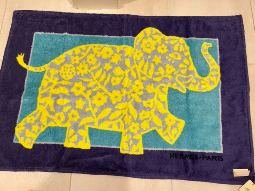 エルメスビーチタオル 2022年 HERMES エルメス タオル ビーチマット・ビーチタオル LE BEL