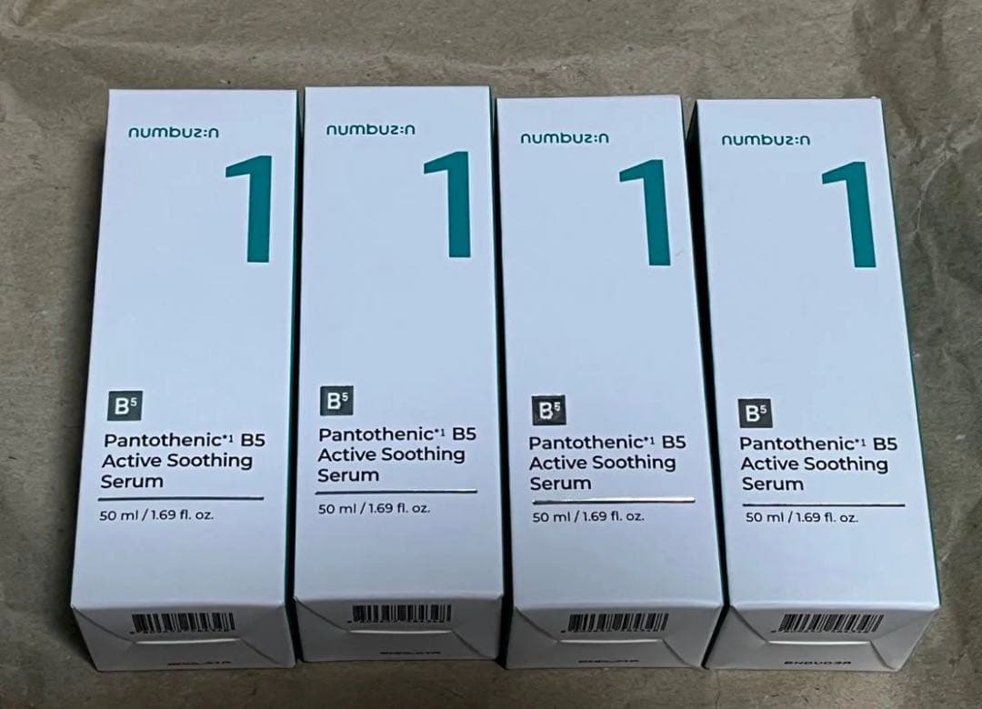 新品未開封　匿名配送　1番 ガルバニックパントテン酸スージングセラム　4個セット