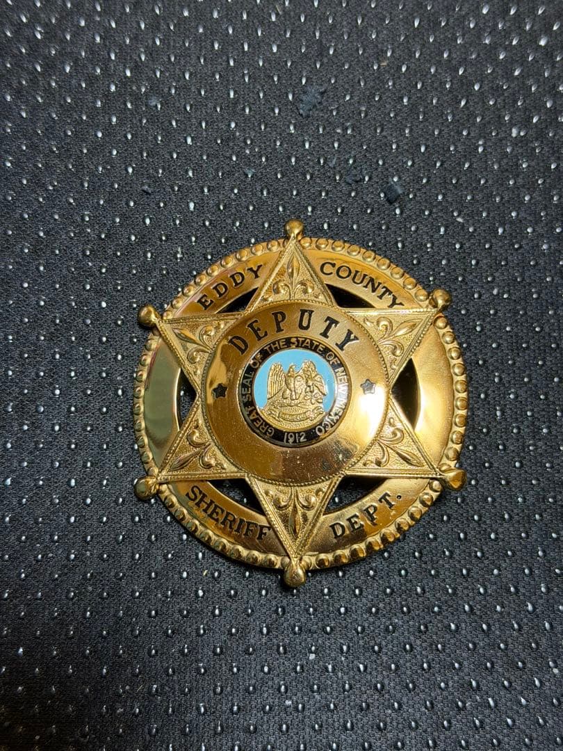 EDDY COUNTY sheriff セカンドパッチ　メーカーホールマーク付
