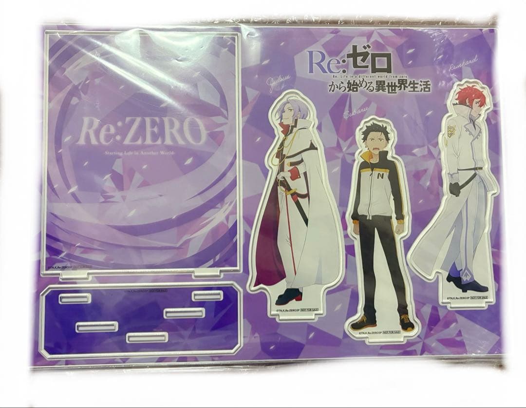 Re:ゼロから始める異世界生活 DVD BluRay アクリルジオラマスタンド