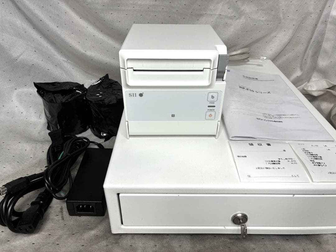 △ys古着　美品■SII　セイコー　サーマルプリンター＆ドロアー■RP-F