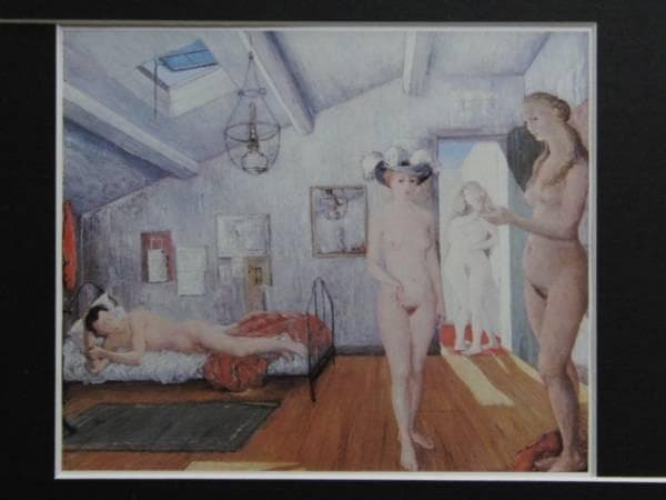 Paul Delvaux、LE REVE、海外版超希少レゾネ、新品額付