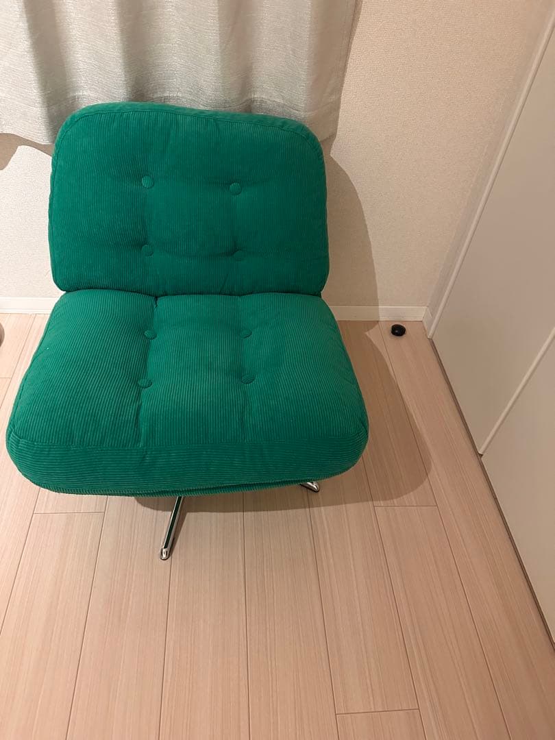 IKEA ディヴリンゲ DYVLINGE引き取り限定 DYVLINGE ディヴリンゲ 回転イージーチェア, ケーリンゲ グリーン - IKEA