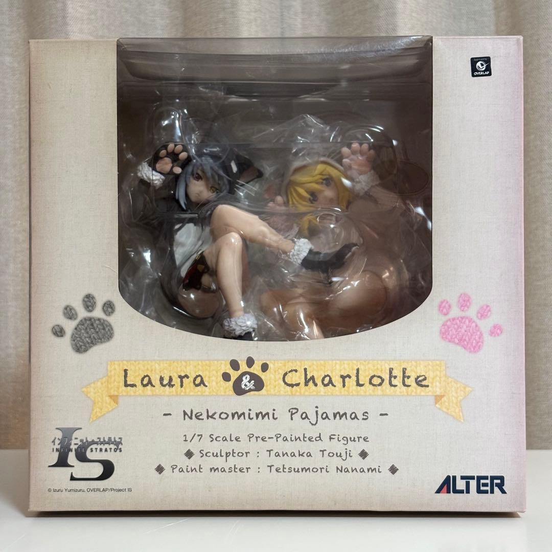 IS インフィニット・ストラトス ラウラ＆シャル ネコミミパジャマ フィギュア