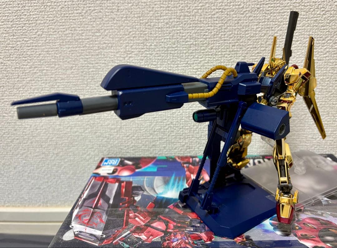 ガンダムベース限定HG百式ゴールドコーティング&HGUCメガバズーカランチャー