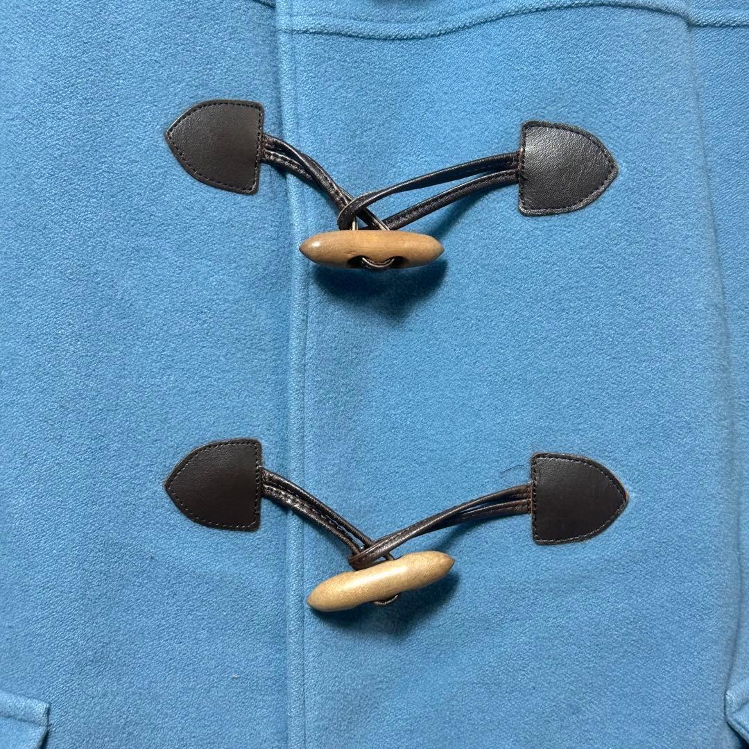 ☆90s☆BURBERRYSウールメルトン ダッフルコート L相当 ノバチェック