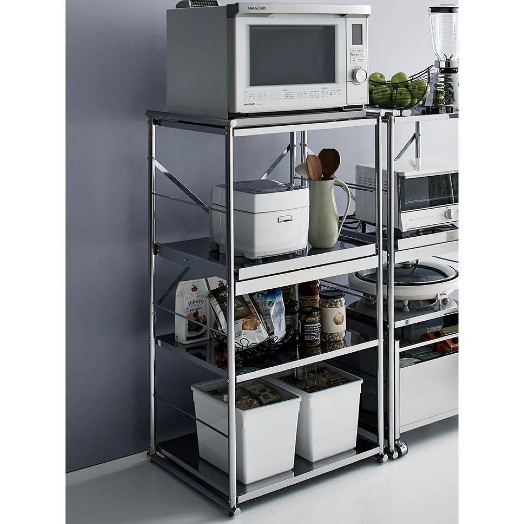 ディノス　ステンレス大型レンジラック