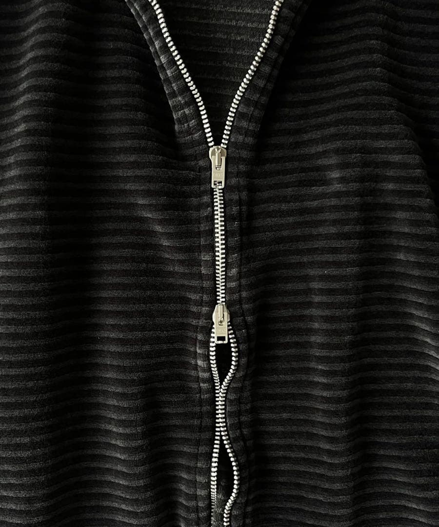 最終価格 OUR LEGACY Shrunken fullzip polo 46 - メルカリ