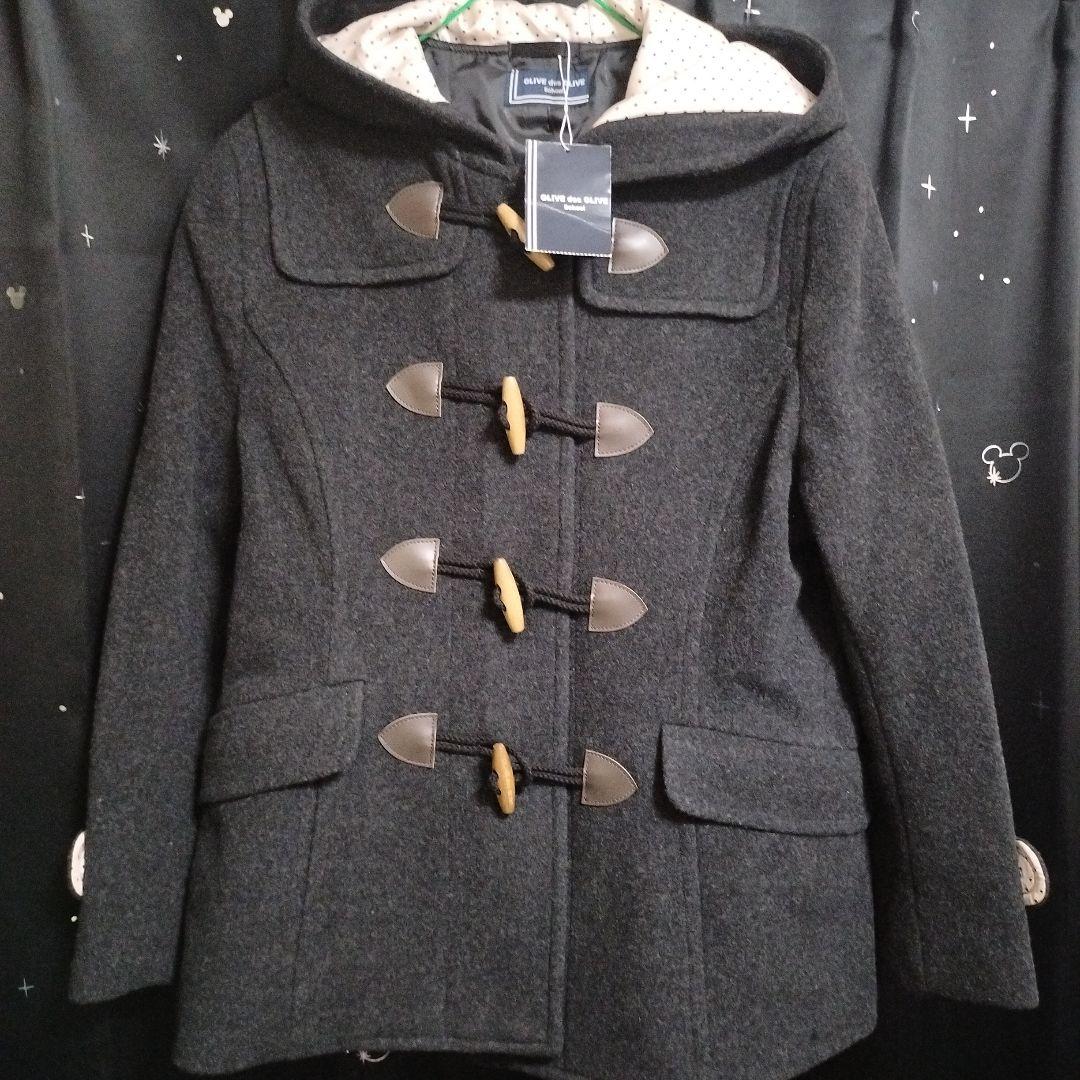 ✾新品♪OLIVE des OLIVE school❀ダッフルコート ✿ドット✾