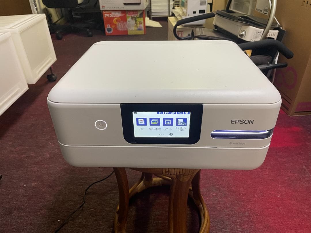 『美品』エプソンプリンターエコタンクEW-M752T 印刷枚数1219枚