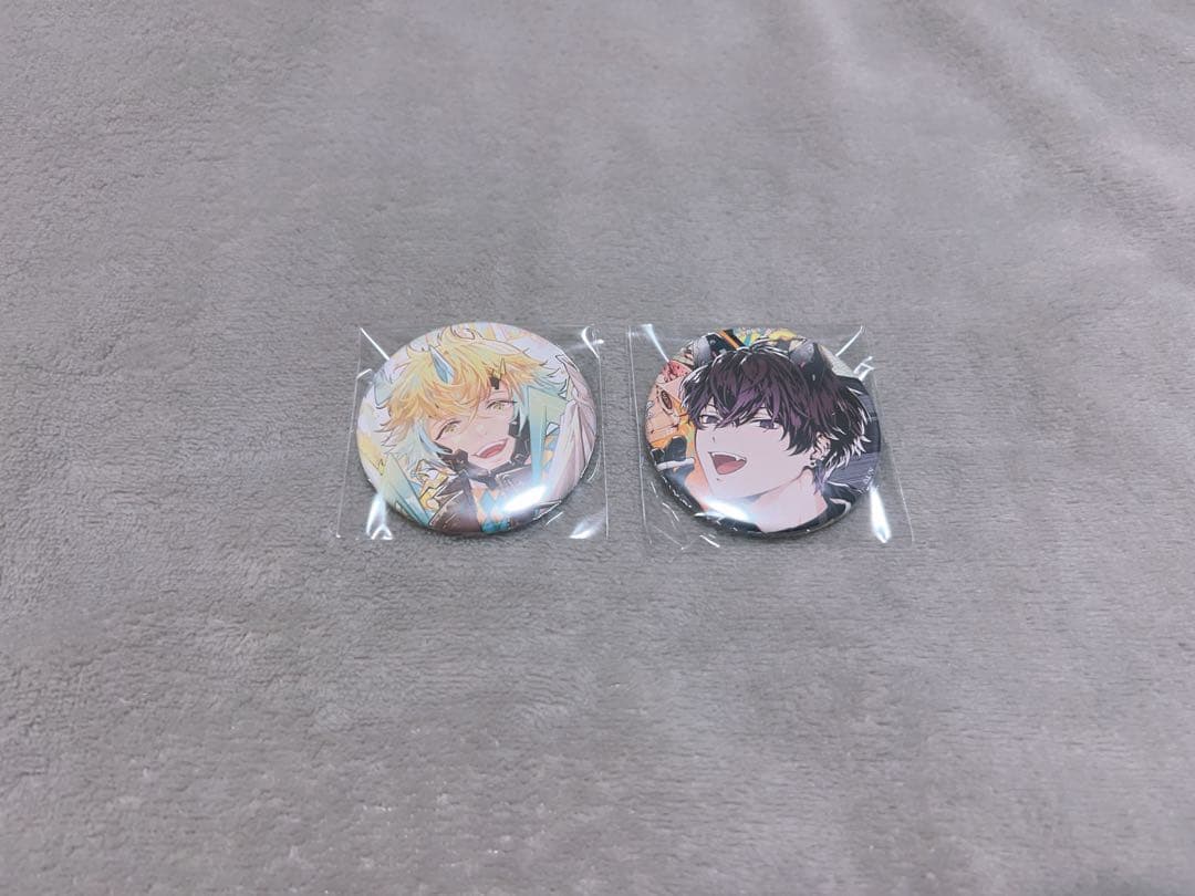 にじさんじ 宇佐美リト 佐伯イッテツ 誕生日 2024 缶バッジ リトテツ