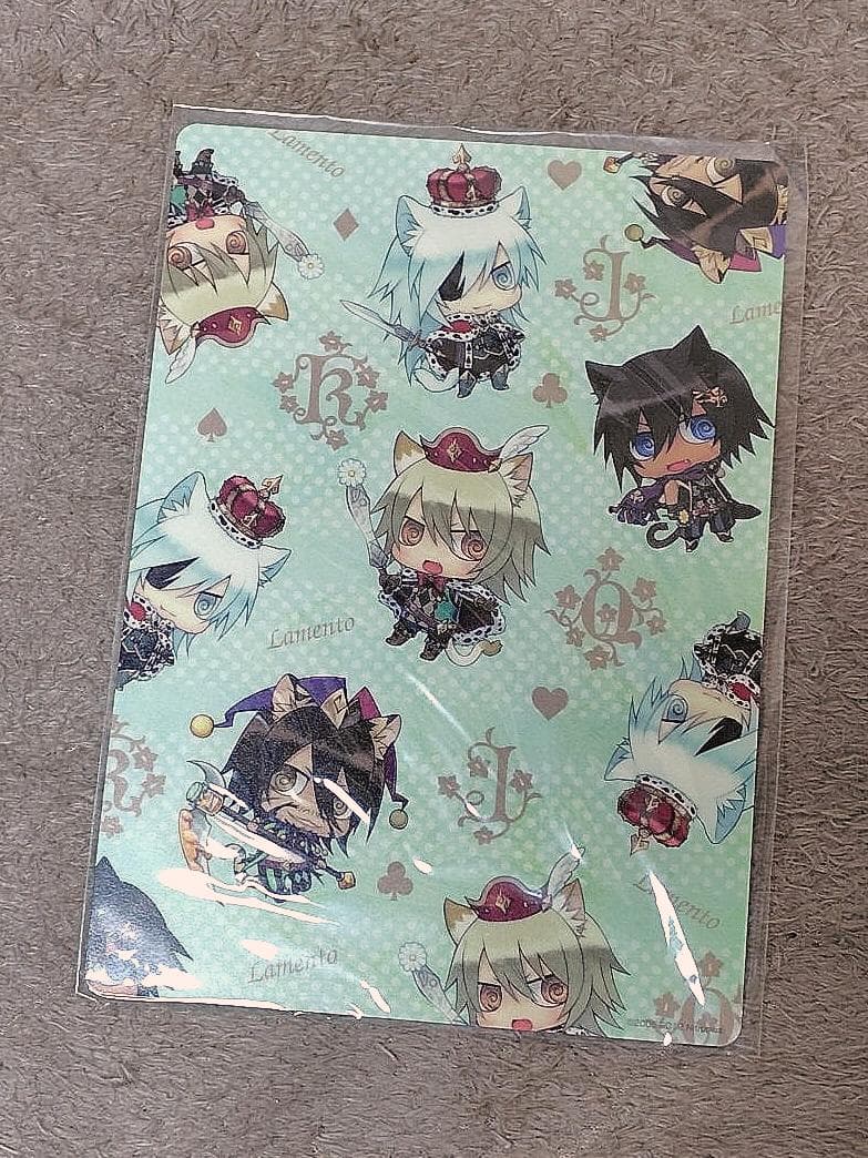 未開封】ニトロプラスキラル ラメント マウスパッド トランプver