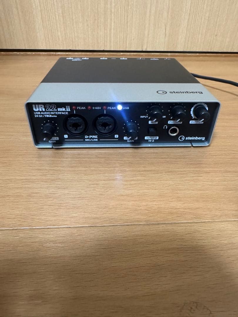 steinberg オーディオインターフェイス　UR22mkⅡ USB