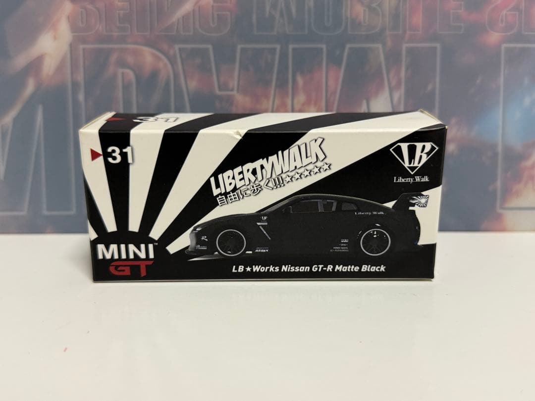 MINI GT ミニGT リバティウォーク 日産 GT-R マットブラック - メルカリ