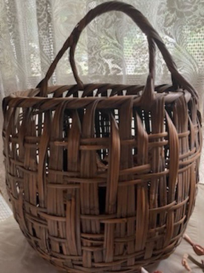 *️⃣プロフ必読❣️アンティーク カゴ パニエ 籠 バスケット da14fa7cf31cd08b26600146e5dce2