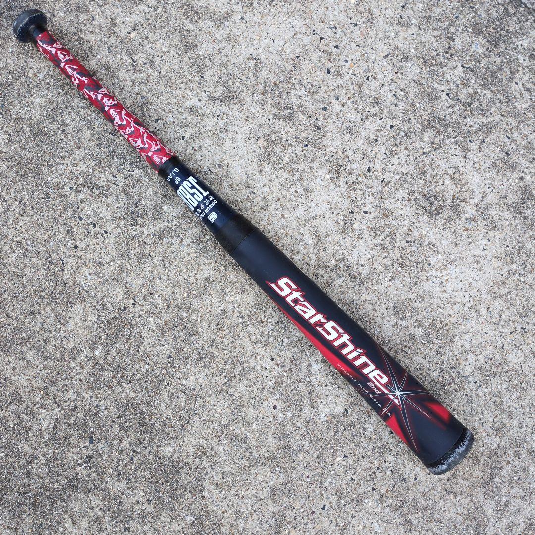 Star Shine2nd 軟式用バット ネイビー×レッド