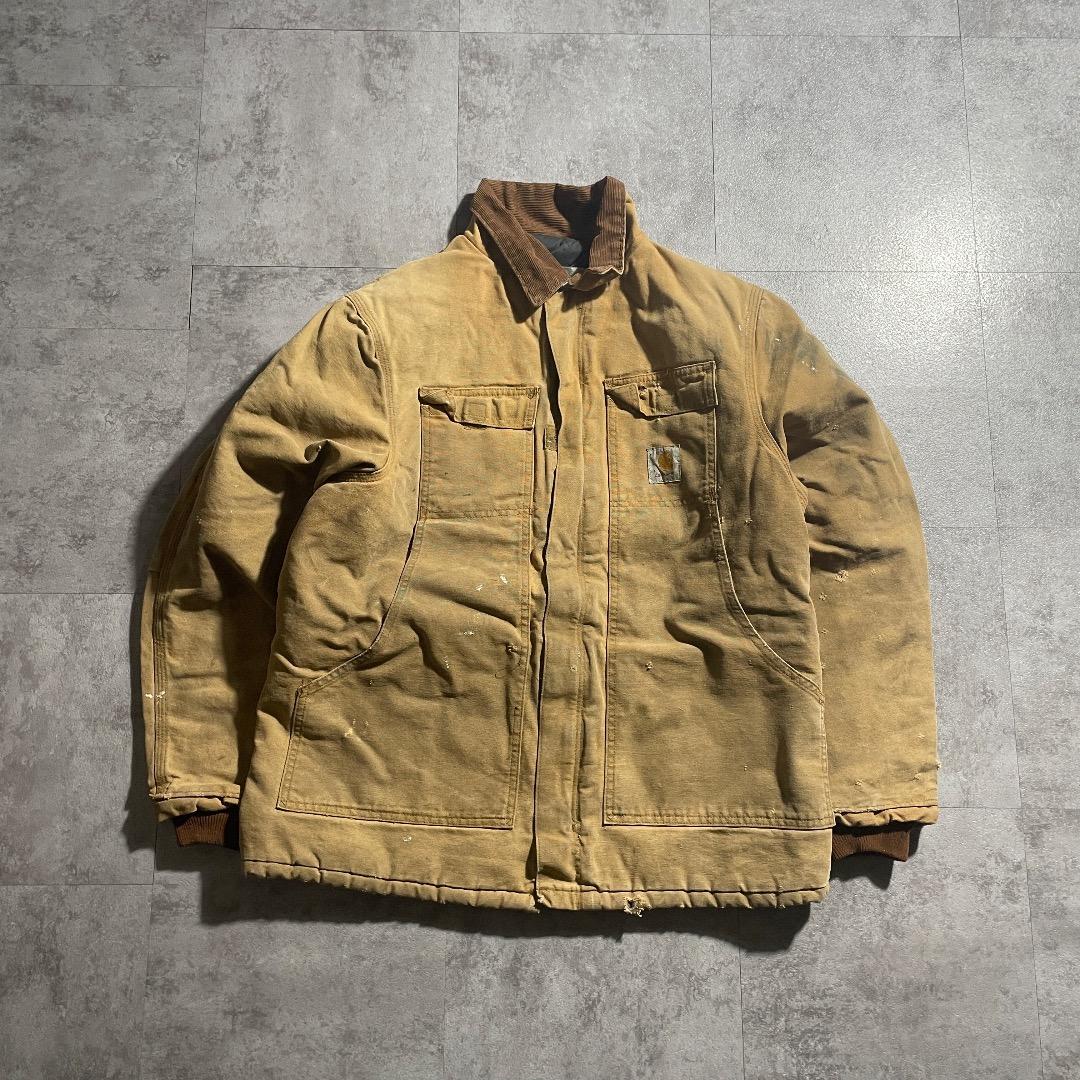 80-90s 星タグ USA製 carharttトラディショナルジャケット - メルカリ