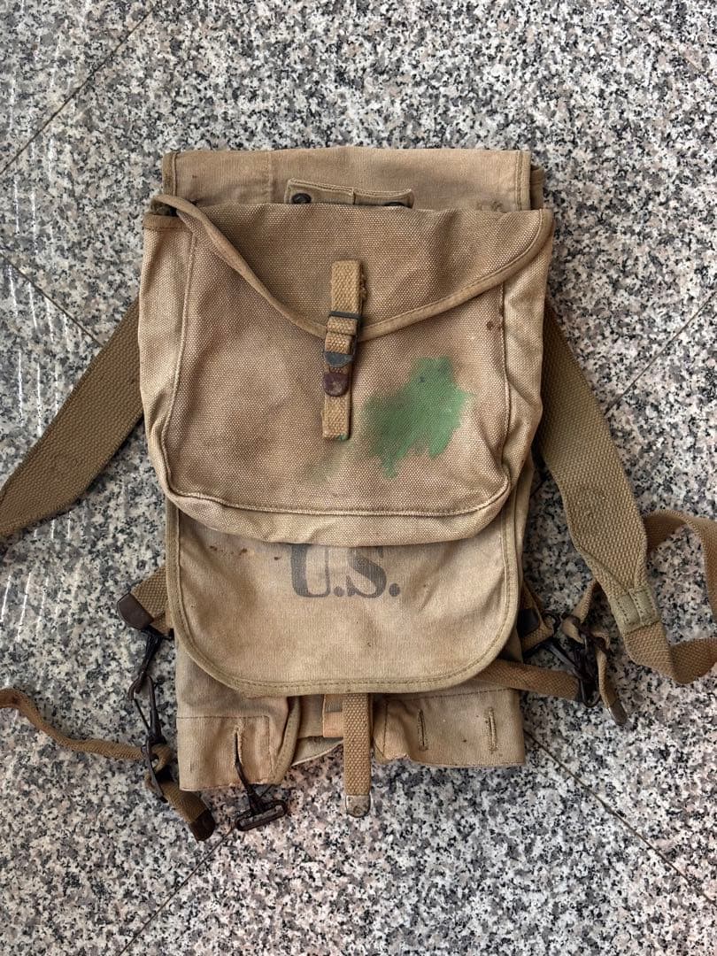 個人装備 WWII 1940s US ARMY M-1928 Haver sack