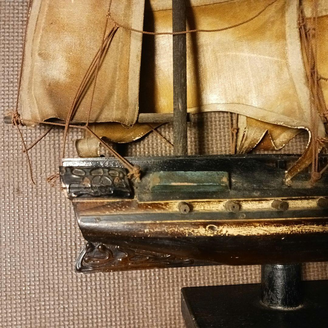 アメリカ軍艦の 船 置物 レトロ傷汚れあり - メルカリ