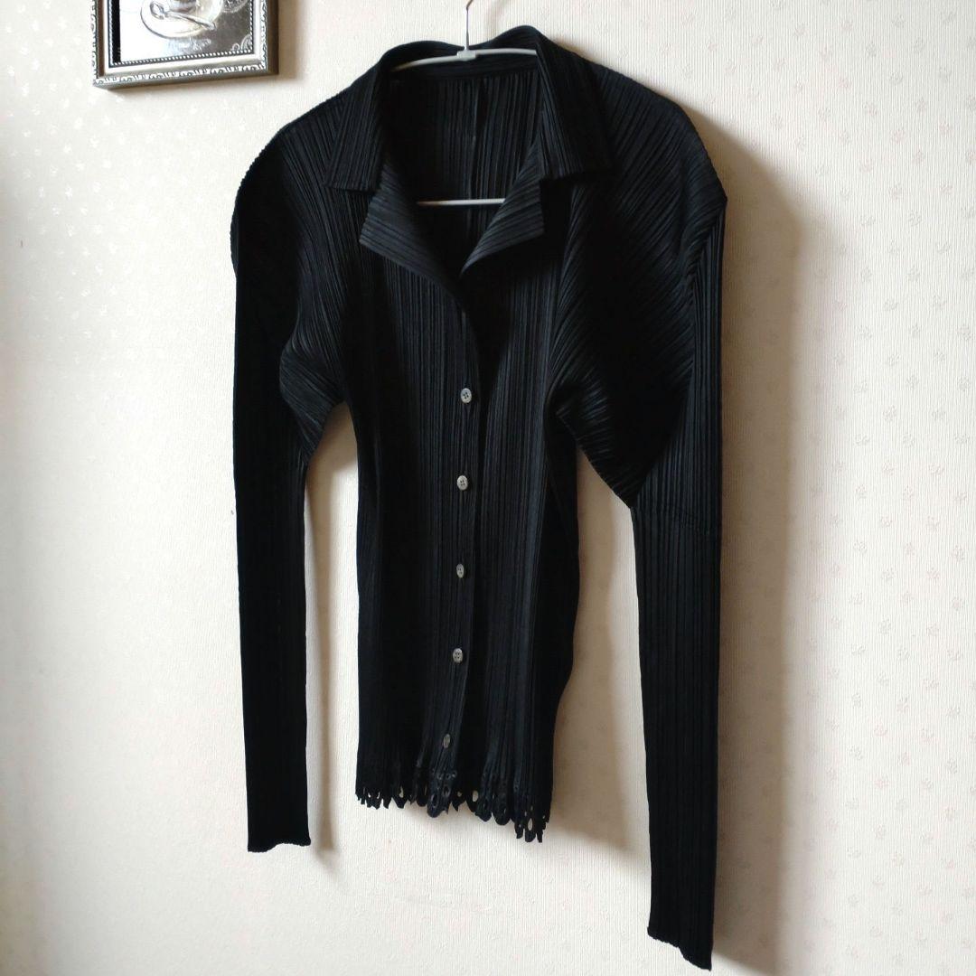 イッセイミヤケ✨プリーツ・プリーズ フォーマル上下 ブラック L
