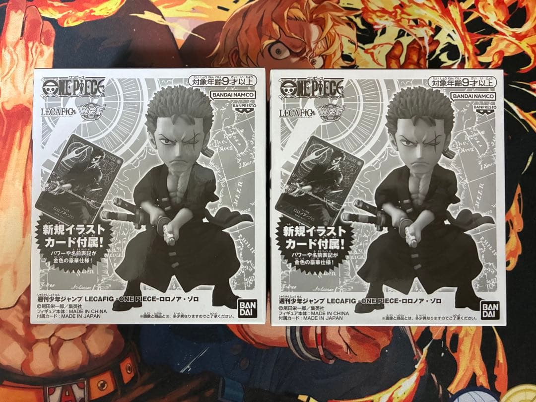 新規イラストカード付 ゾロ レカフィグ 未開封 2個セット