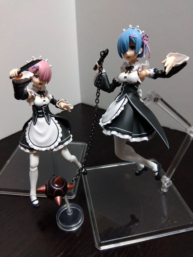 送料込み・即日発送】figma リゼロ フィギュア レムとラム - メルカリ