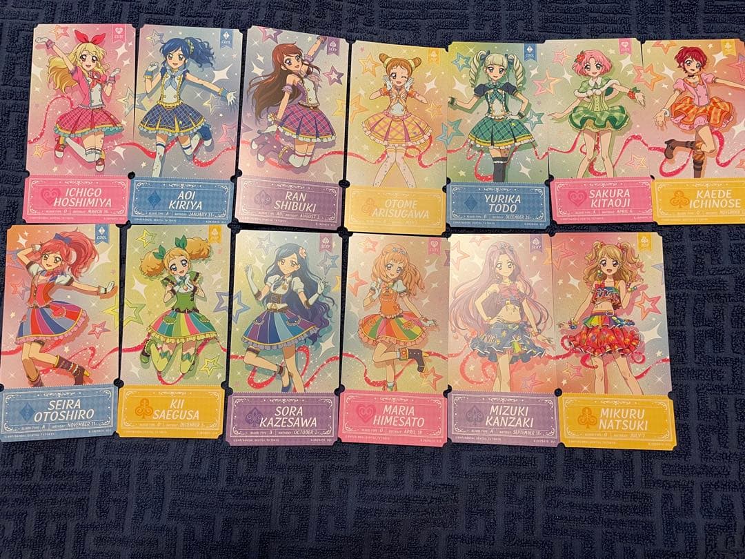 アイカツ チケットライクコレクション 全26種セット - メルカリ