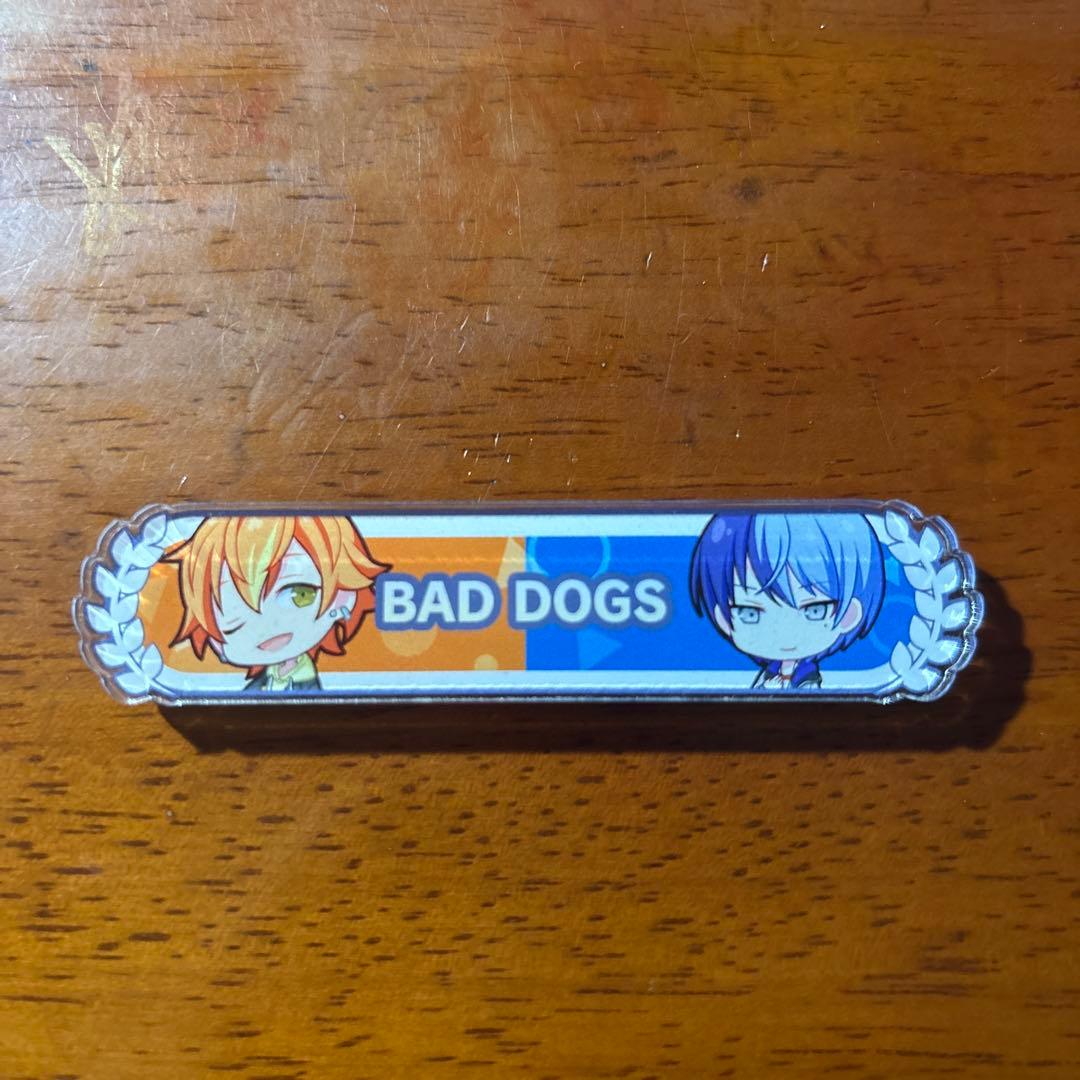 プロセカ キズナ称号バッジ 彰人＆冬弥 BAD DOGS プロセカ 称号バッジ 東雲彰人 青柳冬弥 - メルカリ